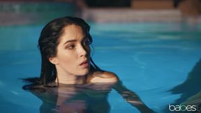 Poolside Neighbor Encounter Fuels Wild Sensual Wet Passion