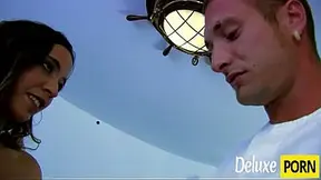 Very hot busty brunette milf hammered