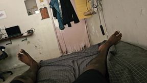 First In The Morning Black Mole Dick Get Oil Fap Massage