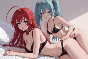Anime Sensual Girls Adult Style Fantasy Visual