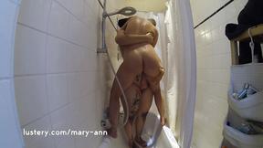 ”Pretty Amateur Lesbos Fist In The Shower | Lustery”