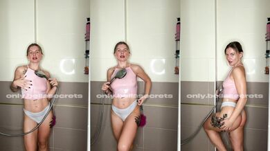 Come wet for daddy in the step mom shower