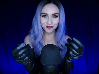 Asmr latex gloves Who Is That Babe?