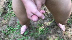 Jerking in the woods!