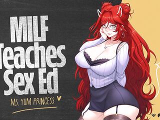 ASMR - Horny MILF Teaches You Sex Ed With Her Body - Roleplay Audio Porn Older Woman Anime Hentai