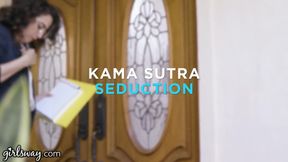 GIRLSWAY Journalist April O'Neil Gets Convinced By Naturist To Try Kama Sutra