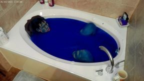 ultimate blue slime bath 4k hd ultra temu camera edition