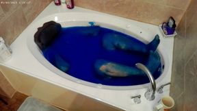 ultimate blue slime bath 4k hd ultra temu camera edition