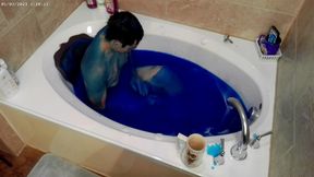 ultimate blue slime bath 4k hd ultra temu camera edition