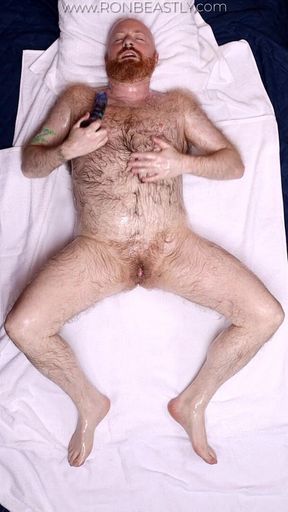 Oily Boy - Ftm Bear Oily Jack off Sesh