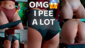OMG I Pee a Lot! Wetting My Shorts And Panties