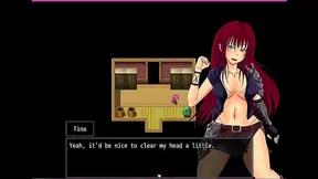 Tina Commands the Scarlet Dungeon in Hot Fantasy Roleplay Encounter