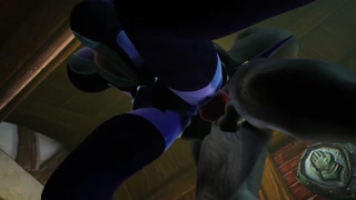 Draenei has Sex With a Transforming Werewolf | Warcraft Porn Parody