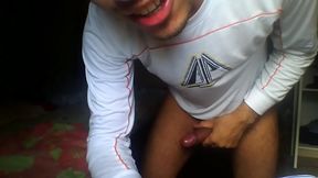Poha Jet Blasts Off In A Steamy Homemade Gay Masturbation Session