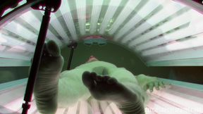 Czech Gay Solarium 1 Slim Twink Caught in Solarium