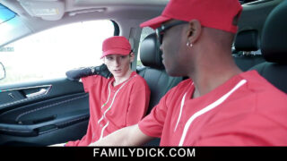 Hot svart hingst bareback knuller lærer Justin Stones stramme rumpe med en massiv sædsprut