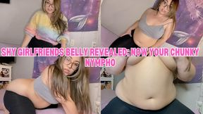 Shy Girlfriends Belly Revealed: Unleashing The Chunky Nympho