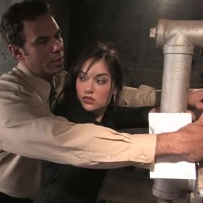 Sasha Grey&#039;s 1st time bound