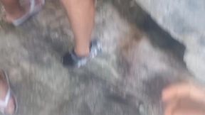 orgia bareback na trilha da praia de pinho balneario camboriu - parte 2