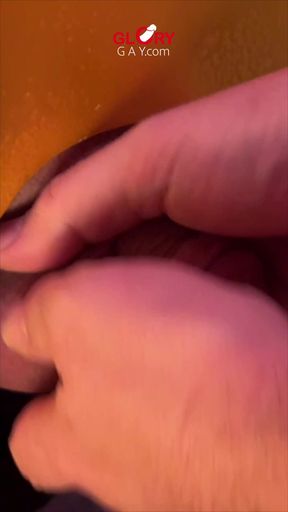 Greedy Cum Addict at the Gloryhole - Will He Drain Every Drop from the Cum Chalice?
