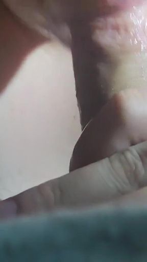 Asmr!!! Hot BBW MILF Gives Wet Blowjob