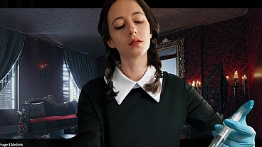 Wednesday Addams Cuts Off Ur Penis [Penectomy POV]