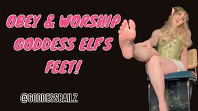 Woodland Elf Goddess Foot Worship