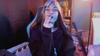 Your smoking goth fantasy 🖤🚬