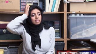 ShopliftersPunished.com - Arab teen rides horny cop rough to avoid punishment for ste
