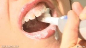 Brushing My Little Teeth and Flossing 480p wmv