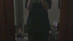 CHECKING MYSELF OUT IN THE MIRROR AFTER MY BEAUTY REFRESH DAY 2DAY