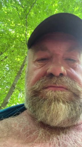 Jerking off in the Forest