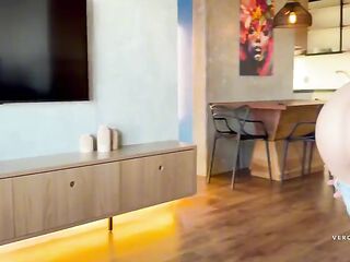 I asked my stepson to rate my swimsuits and the bastard came on my bazookas