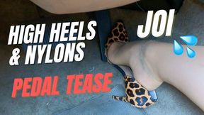 High Heel Pedal Tease JOI: Driving My V8 Mercury Grand Marquis