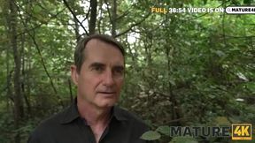 Texas Patti's Wild Outdoor Adventure: Kinky Fun in the Woods with a Handsome Stranger