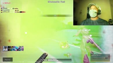 Gamer boy goes all the way up to the top with his boring gameplay