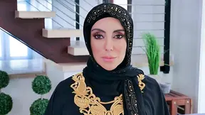 Religious neighbor finally admits she wants to fuck and takes my cock with her hijab on