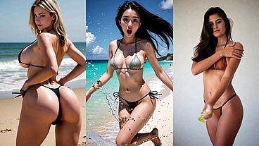 Curvy Ladies Doing Micro Bikini Try on Haul