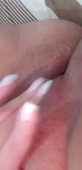Hot masturbating until moans and cums tasty.