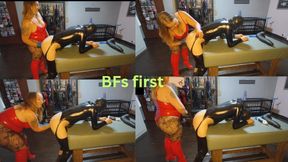 When the Bf gets his first 'hand'