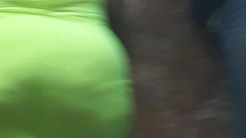 Ebony Bbw candid big ass