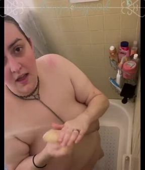 Curious Stepmom's Sensual Shower Adventure with Toys