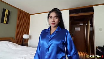 JohnTronX - Super hard POV fuck and creampie with a perfect tattooed Asian babe