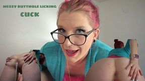 Messy Butthole Licking Cuck