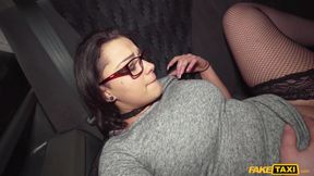 Fake Taxi - Nerdy Babe Klaudia Diamond in Fishnets Cheats on Hubby