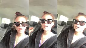 petite videos en rentrant de vacances dans la voiture