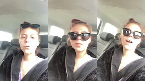 petite videos en rentrant de vacances dans la voiture