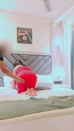 Hotwife deep throat and blowjob
