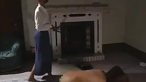 Strict Mistress Pours Hot Wax Over Her Seductive Japanese Slave Girl's Body