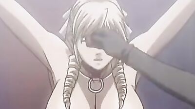 Blonde bombshell takes control and gets jizzed in her ass in a cartoon sex video